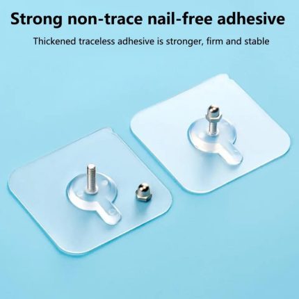 Transperent Adhesive Nails Wall Bolt Sticker Hook
