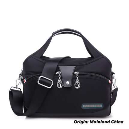 Anti-Theft Fashion Handbag (Black)