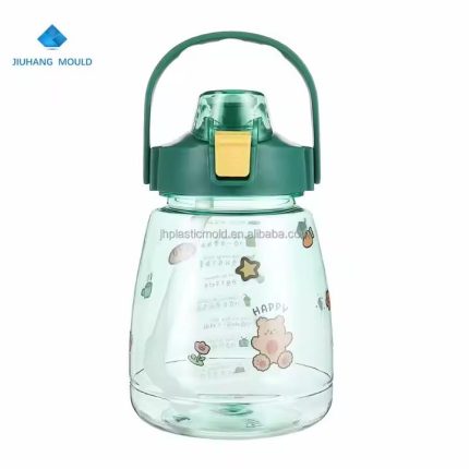 cute bottle mum pot  (green)